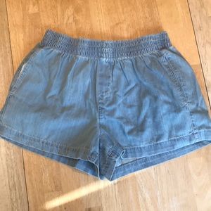 Forever 21 denim flow shorts
